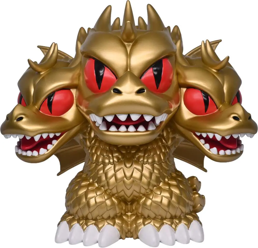 Figurine Godzilla king ghidorah figural bank